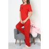 Poliviskon Pijama Takım Kırmızı - 50779.1773.