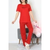Poliviskon Pijama Takım Kırmızı - 50779.1773.