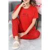 Poliviskon Pijama Takım Kırmızı - 50779.1773.