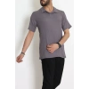 Polo Yaka Bürümcük Erkek Tişört Antrasit - 70928.1937.