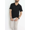 Polo Yaka Bürümcük Erkek Tişört Siyah - 70928.1937.