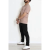 Polo Yaka Bürümcük Erkek Tişört Vizon - 70928.1937.