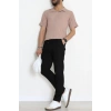 Polo Yaka Bürümcük Erkek Tişört Vizon - 70928.1937.