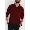 Polo Yaka Erkek Triko Bordo - 42550.1766.