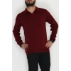 Polo Yaka Erkek Triko Bordo - 42550.1766.