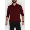 Polo Yaka Erkek Triko Bordo - 42550.1766.
