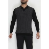 Polo Yaka Erkek Triko Siyah - 2570.2052.