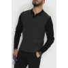 Polo Yaka Erkek Triko Siyah - 2570.2052.