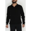 Polo Yaka Erkek Triko Siyah - 42550.1766.