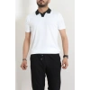 Polo Yaka  Triko Tişört Beyaz - 71597.2167.