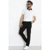Polo Yaka  Triko Tişört Beyaz - 71597.2167.