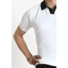Polo Yaka  Triko Tişört Beyaz - 71597.2167.