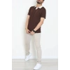 Polo Yaka Triko Tişört Kahve - 71597.2167.