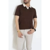 Polo Yaka Triko Tişört Kahve - 71597.2167.