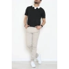 Polo Yaka Triko Tişört Siyah - 71597.2167.