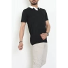 Polo Yaka Triko Tişört Siyah - 71597.2167.
