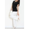 Pul Detaylı Bluz Siyah - 44007.599.