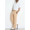 Salaş  Beli Lastikli Müslin Erkek Alt Camel - 71360.1937.