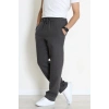 Salaş  Beli Lastikli Müslin Erkek Alt Füme - 71360.1937.