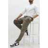 Rahat Kesim Penye Pike Erkek Pantolon Kahve - 81377.1837.