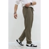 Rahat Kesim Penye Pike Erkek Pantolon Kahve - 81377.1837.