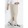Rahat Kesim Penye Pike Erkek Pantolon Latte - 81377.1837.