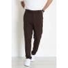 Regular Fit Erkek Kumaş Pantolon Kahve - 42589.2091.