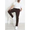 Regular Fit Erkek Kumaş Pantolon Kahve - 42589.2091.