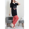 Ringviskon Pijama Takımı Siyah - 50632.1931.