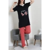 Ringviskon Pijama Takımı Siyah - 50632.1931.