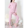 Sandy Alt Üst Aynı Pijama Takımı Pudrayıldız - 52166.1048.