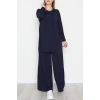 Sandy Crash Kumaş İkili Takım Lacivert - 42667.1949.