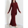 Sandy Salaş İkili Takım Bordo - 55148.2111.