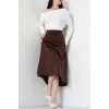 Scuba Kumaş Çan Etek Kahve - 51231.1567.