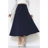 Scuba Kumaş Çan Etek Lacivert - 51231.1567.