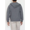 Selanik Kumaş Kapşonlu Erkek Sweat Antrasit - 42799.1567.