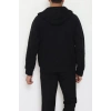 Selanik Kumaş Kapşonlu Erkek Sweat Siyah - 42799.1567.