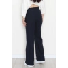 Selanik Kumaş Palazzo Pantolon Lacivert - 51036.1837.