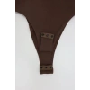 Sırtı Çapraz Askılı Bodysuit Kahve - 71725.444.