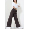 Soft Touch Dokuma Modal Pantolon Kahve - 30810.1837.