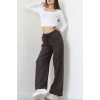 Soft Touch Dokuma Modal Pantolon Kahve - 30810.1837.