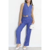 Sofya Keten İkili Takım İndigo - 80871.308.