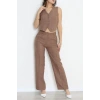 Sofya Keten İkili Takım Kahve - 80871.308.