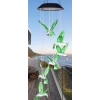 Solar Led Işıklı Kuşlu Bahçe Dekoru 6 Ledli,renkli Işık