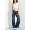 Süper Baggy Kot Pantolon Mavi - 32883.1968.