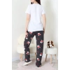 Süprem Baskılı Pijama Takım Beyazanti - 50774.1773.