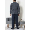 Süprem Boydan Düğmeli Erkek Pijama Takımı Laciekose - 70887.1838.