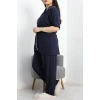 Süprem Büyük Beden Düğmeli Pijama Takımı Laci - 50717.1950.