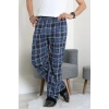 Süprem Ekose Erkek Pijama Altı Laciindigo - 71488.1838.