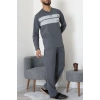 Süprem Erkek Pijama Takımı Füme - 20833.1838.